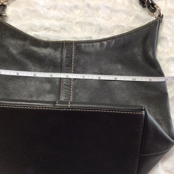 Coach Black Shoulder Bag - Picture 7 of 11